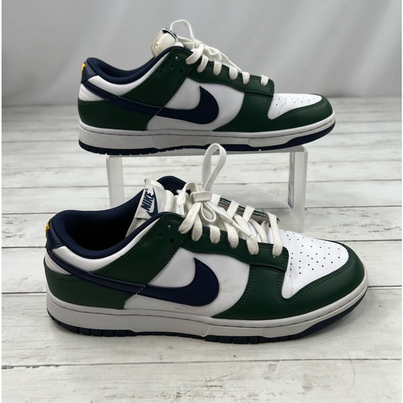 Nike Dunk Low Mens Size 10 ‘Fir Midnight Navy’ Shoes [FV6911-300] - Picture 4 of 12